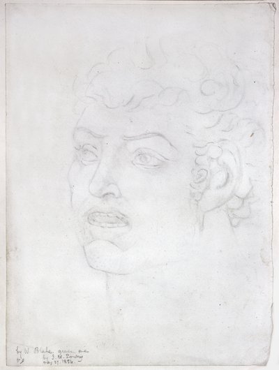 Visionary Head, 1820 by William Blake